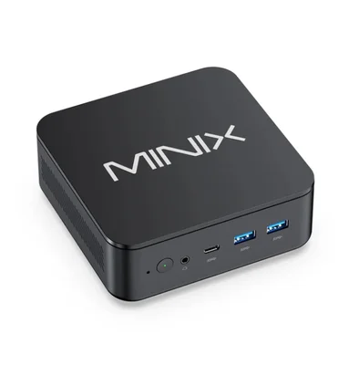 MiniX NGC NR660LP AMD Ryzen 5 6600H, 16GB DDR5, 512GB SSD, Dual LAN, Dual HDMI, USB-C, Windows 11 Pro