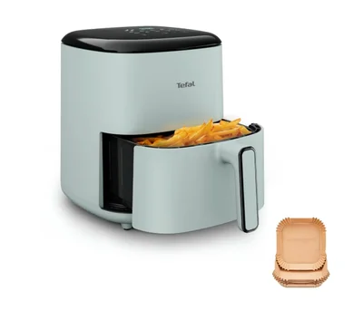 Фритюрник с горещ въздух Tefal – EY2454E0 Easy Fry Pop, 5L, зелен