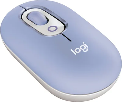 LOGITECH POP Mouse with emoji - LILAC - BT  - EMEA28i-935 - FY25,TERRA