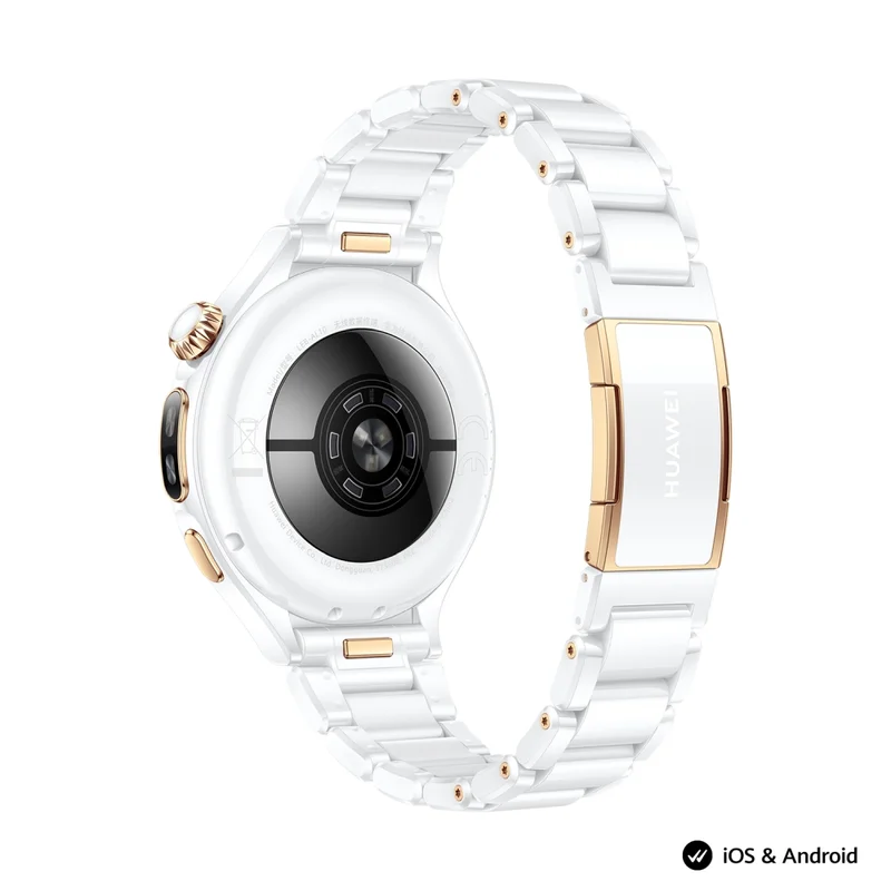 Смарт часовник HUAWEI – Watch 6 Pro Leib-L29C Ceramic Edition, 1.38" LTPO OLED, 2GB RAM, 64GB, 4G LTE, IP68/IP69/5ATM, NFC, бял