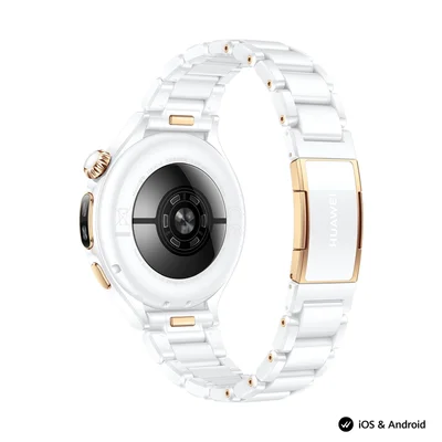 Смарт часовник HUAWEI – Watch 6 Pro Leib-L29C Ceramic Edition, 1.38" LTPO OLED, 2GB RAM, 64GB, 4G LTE, IP68/IP69/5ATM, NFC, бял
