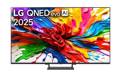 Телевизор LG 55QNED93A6A 55" 4K UHD QNED MiniLED, 120Hz, Alpha 8 AI, HDR10 Pro, webOS 24, ThinQ AI, Virtual 9.1.2 Up-mix, черен