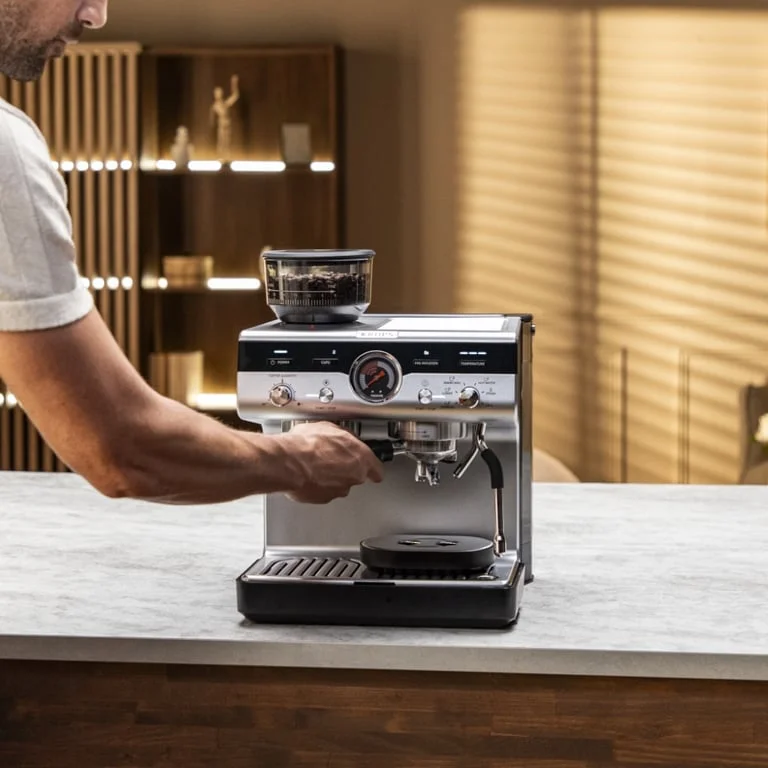 Кафемашина Krups XP804T10 Espresso с мелачка Precision Plus