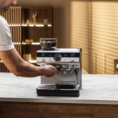 Кафемашина Krups XP804T10 Espresso с мелачка Precision Plus