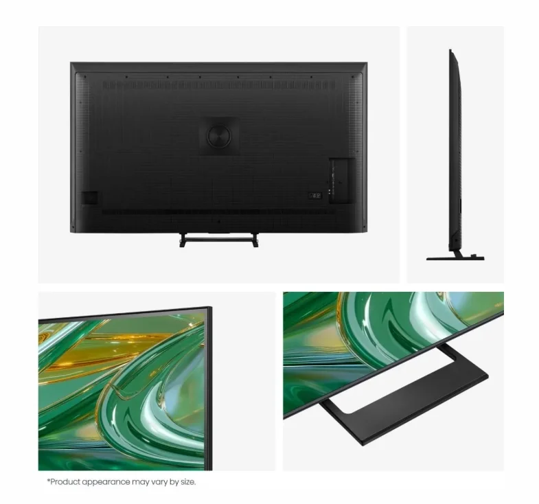 Hisense 85" E8S, 4K Ultra HD 3840x2160, ULED, Quantum Dot,144 Hz, HDR 10+, HLG, Dolby Vision, DTS Virtual X, Smart TV, Light Sensor, WiFi Direct, BT, Anyview Cast, 3xHDMI, 2xUSB, LAN, CI+, DVB-T2/C/S2,Singale stand, Black