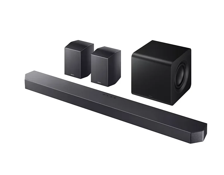 Samsung HW-Q930F Soundbar 9.1.4ch Wireless Dolby Atmos Q-Symphony SpaceFit Sound Model 2025 Black
