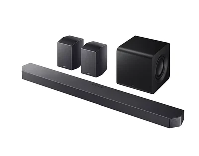 Samsung HW-Q930F Soundbar 9.1.4ch Wireless Dolby Atmos Q-Symphony SpaceFit Sound Model 2025 Black