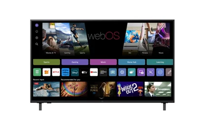 LG 55UA74003LB, 55" 4K UltraHD TV 4K (3840x2160), DVB-T2/C/S2, webOS 25 Smart, ThinQ AI, Alpha 7 AI Processor, WiFi, HDR10 pro, HLG, ALLM/HGiG, 4K Upscaling, AI Sound pro, Multiple View, HDMI eARC, LAN, USB, Bluetooth, Google Cast, 2 Pole Stand, Silver