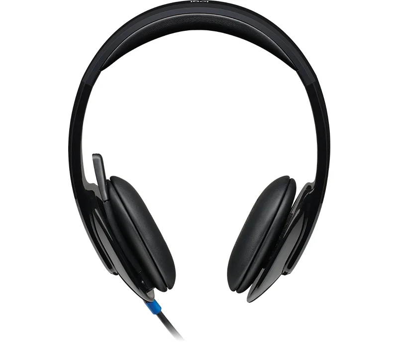 LOGITECH H540 Corded Headset - BLACK - USB