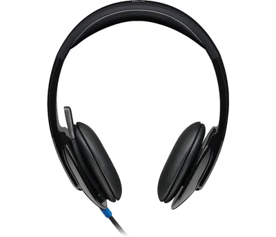 LOGITECH H540 Corded Headset - BLACK - USB