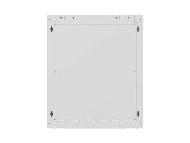 Lanberg Rack Cabinet, 19" wall-mount 12U/540x350 (flat pack) with glass door, Grey