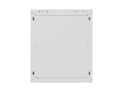 Lanberg Rack Cabinet, 19" wall-mount 12U/540x350 (flat pack) with glass door, Grey