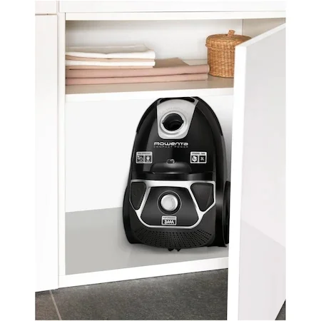 Rowenta RO3985EA, Compact Power Animal Care ACAA, 75db, H+ bag, SPA upgrade suction head, TTM + XL with brush, parquet + mini TB + crevice tool 2 in 1 + upholstery nozzle, color black