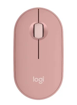 LOGITECH M350S Pebble 2 Bluetooth Mouse - TONAL ROSE