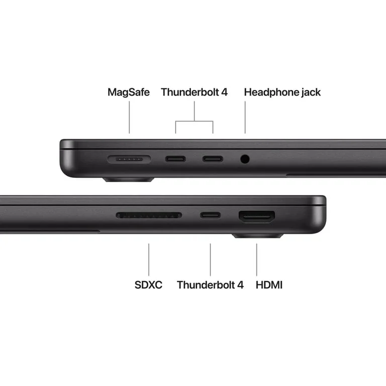 Apple 14-inch MacBook Pro: Apple M5 chip with 10-core CPU and 10-core GPU, 16GB, 1TB SSD - Space Black