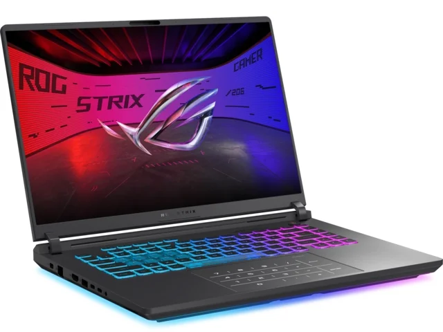 Asus Strix G16 G615LP-TS215,Intel  Ultra 9 ,16.0 WQXGA(2560X1600),16:10 Bend+500nits, AG,300Hz,DDR5 32GB ( 16GB DDR5-5600 SO-DIMM *2 ) ,1TB , RTX 5070  8GB GDDR7,Wi-Fi 7 ,Backlit Chiclet Keyboard 4-Zone RGB,NO OS,Eclipse Gray + ROG Backpack