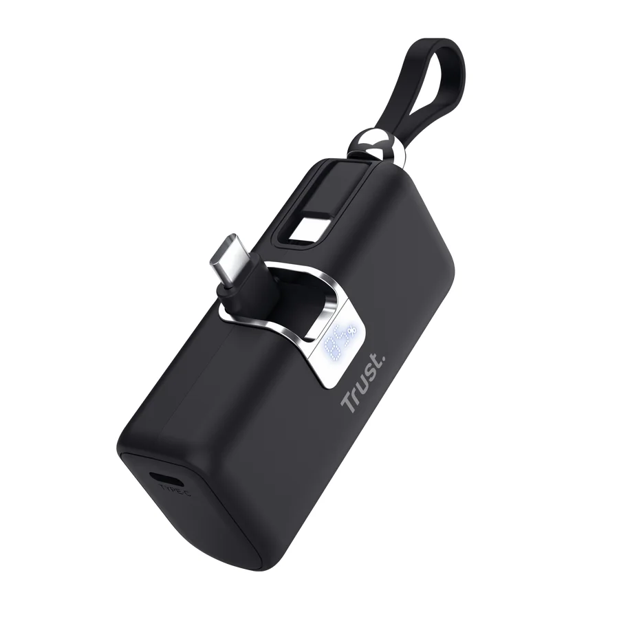 TRUST Pacto 5000 mAh Pocket Powerbank Black