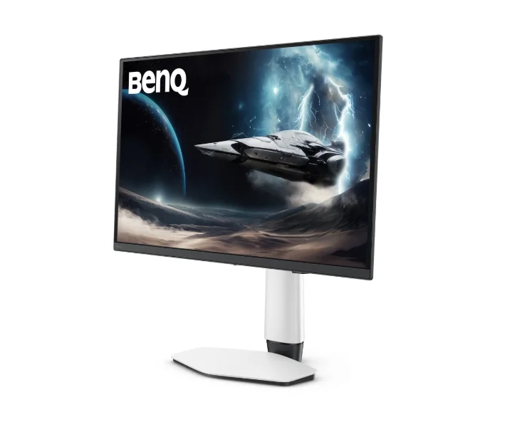 Монитор BenQ MOBIUZ EX271UZ 26.5" 4K OLED, 240Hz, 0.03ms, FreeSync Premium Pro, Бял