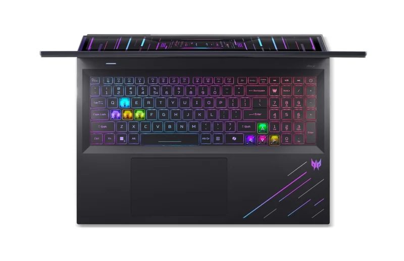 Acer Predator Helios 18 AI, PH18-I71-93T3, Intel Core Ultra 9 290HX Plus (up to 5.50GHz, 36MB), 18" WQXGA (2560x1600) IPS Mini LED 250Hz, 2*32GB DDR5, 2*1TB NVMe SSD, RTX 5080 16GB GDDR7, WiFi 7, RG-45, BT 5.4, MicroSD, FHD Cam, Win 11 Pro, Black