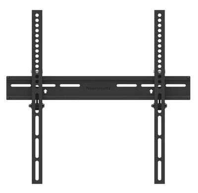 Стойка за стена Neomounts WL30-350BL14 за екрани 32"–65", фиксирана, заключваща се, VESA 400x400, до 40 кг, черна