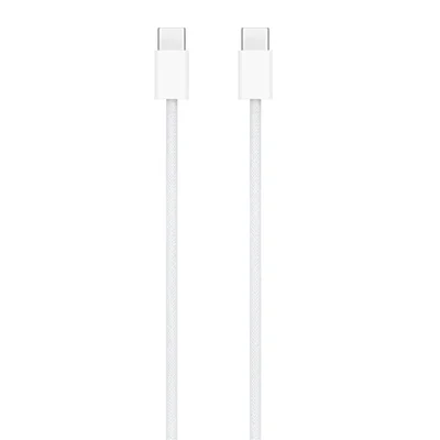 USB-C кабел за зареждане Apple 60W 1m бял