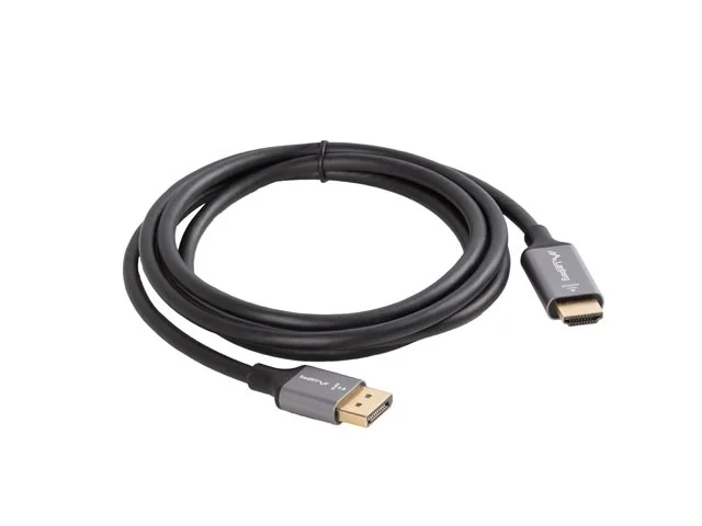 Lanberg display port (M)  -> HDMI(M) cable 1.8m, black