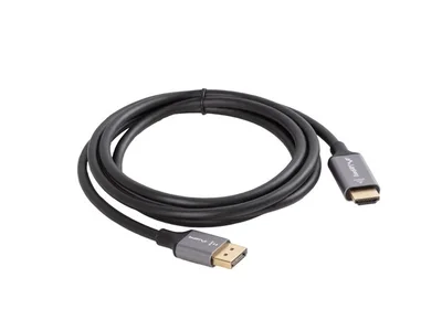 Lanberg display port (M)  -> HDMI(M) cable 1.8m, black