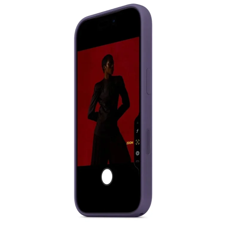 Калъф Apple Silicone с MagSafe за iPhone 17 Pro 6.3" Purple Fog