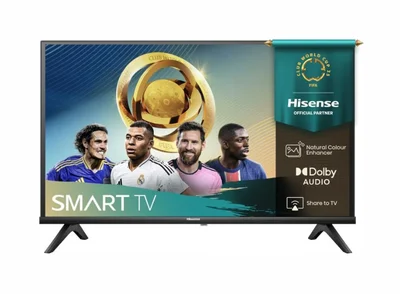 Телевизор Hisense 32" A4Q, HD, 1366x768, Direct LED, 60Hz, Smart TV, черен