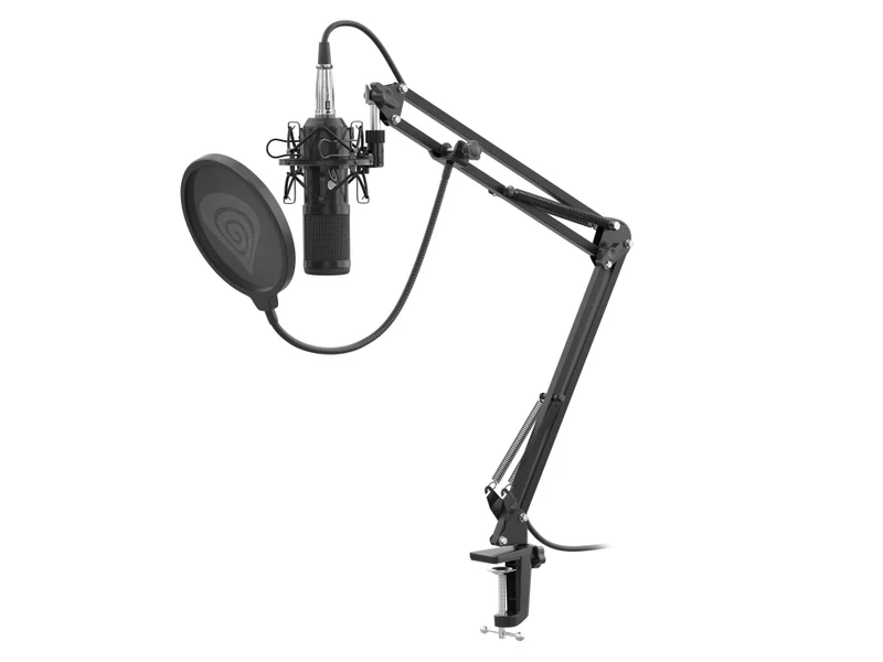 Микрофон Genesis Radium 300 Studio XLR с ARM и поп филтър