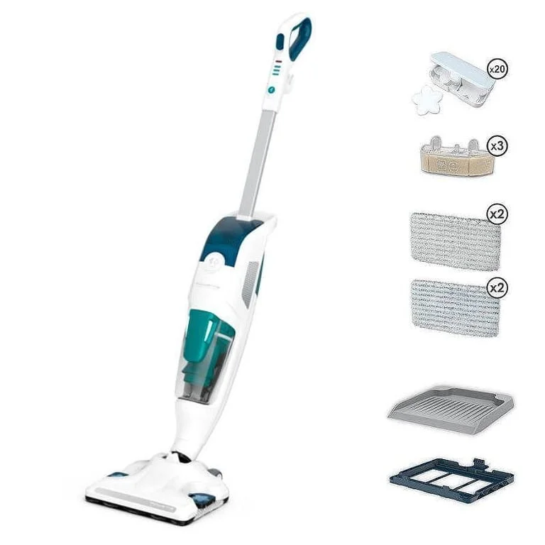 Парочистачка ROWENTA RY7777WH Clean & Steam Revolution, 1500W, 0.47 л, Бял/Зелен