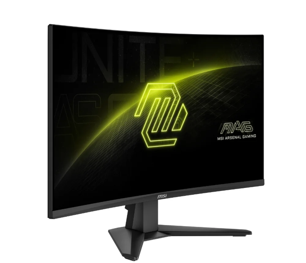 MSI MAG 276CF E20, 27", 0.5ms, 200Hz, Rapid VA, 1920x1080 (FHD), 16:9, CURVE 1500R, AMD FreeSync Premium, 76% DCI-P3, AG, HDR Ready, 250 nits, 3000:1, DCR 100M:1, DP(1.2a), 2xHDMI 2.0b, Tilt, VESA, Black, 3.95kg
