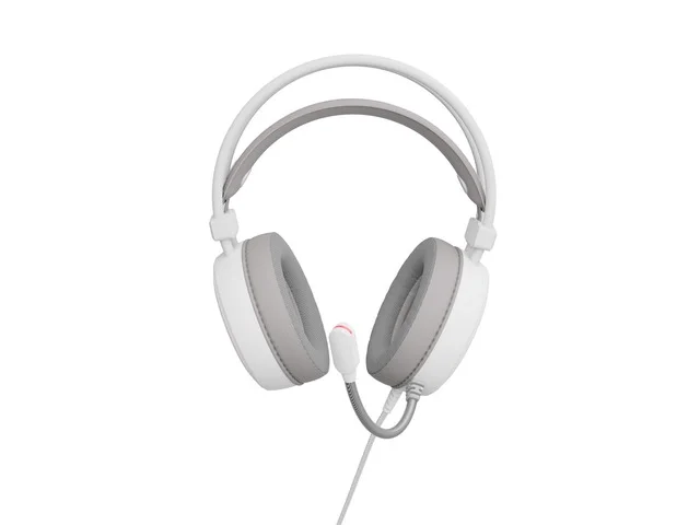 Геймърски слушалки Genesis Neon 613 G2 с микрофон, RGB подсветка, бели