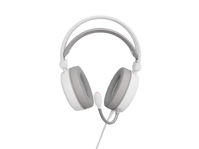 Геймърски слушалки Genesis Neon 613 G2 с микрофон, RGB подсветка, бели