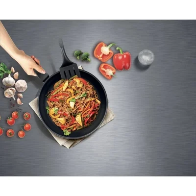 Уок тиган Tefal C3840553 XL Intense 26 см, Thermo-Spot, незалепващо покритие