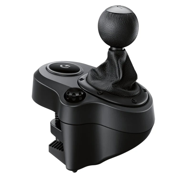 Logitech G Shifter, Six Speeds, G923, G29 AND G920 Racing Wheels, Steel, Leather