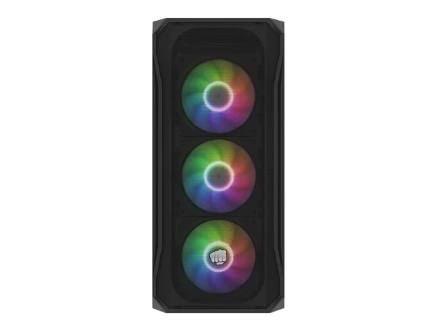 Кутия за компютър Fury Shobo SH4F RGB Middle Tower, прозорец, черна