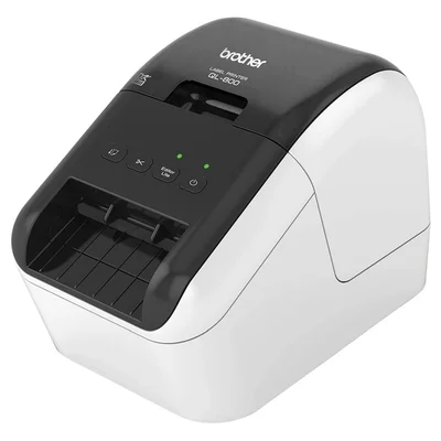 Етикетен принтер Brother QL-800 QL800YJ1 директен термален, 62 мм