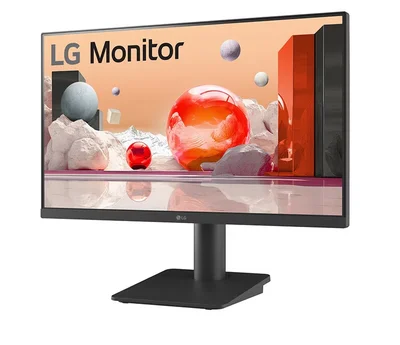 Монитор LG 24MS550-B 23.8" IPS Full HD 100Hz, 5ms, Вградени говорители, Черен