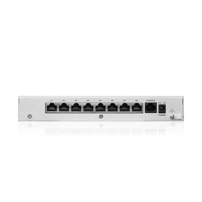 ZyXEL USG FLEX 100 H, 8 Gigabit user-definable ports, 1*USB with 1 YR Gold Security Pack