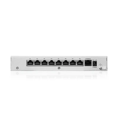 ZyXEL USG FLEX 100 H, 8 Gigabit user-definable ports, 1*USB with 1 YR Gold Security Pack