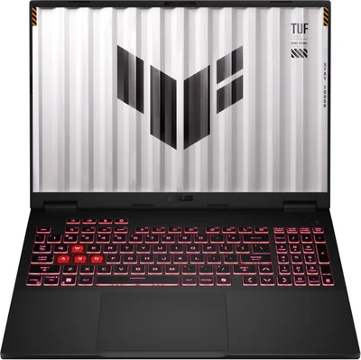 Лаптоп ASUS TUF A16 FA608UMI-TU166 16" WUXGA 144Hz, AMD Ryzen 7 260, 16GB RAM, 512GB SSD, NVIDIA GeForce RTX 5060 8GB, без ОС, Jaeger Grey