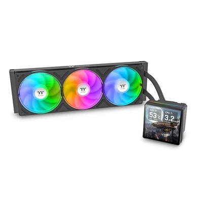 Охладителна система Thermaltake TH360 V3 Ultra, течностно охлаждане, 3 вентилатора, ARGB