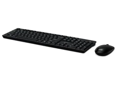 Acer Combo set AAK410 Keyboard & Mouse , Wireless, USB, Standard, Black, No Cyrillic