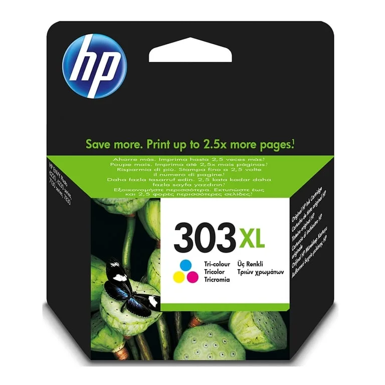 Мастило HP 303XL висок капацитет трицветно оригинално