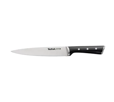 Нож за рязане Tefal Ingenio Ice Force K2320714 20см, неръждаема стомана, черна дръжка