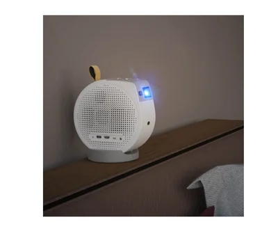 BenQ GV50 Laser Portable Projector, 1080p (1920x1080), 100K:1, 500 ANSI Lumens, 1.2X, Auto Keystone, HDMI (ARC 5.1 channel), USB-C (w/DP PD), USB, BT 5.0,  2x4W Speakers + 10W Woofer, Google TV, SmartRemote App, WiFi, 2.1kg, White