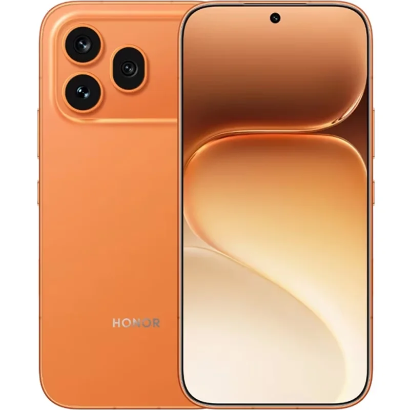 Honor 600 Pro Orange, 6.57" 120Hz Amoled straight display, 2728x1264, Qualcomm Snapdragon 8 Elite (2x4.32GHz+6x3.53GHz), 12GB, 512GB, 200+50+12MP/50MP, 6400mAh, Google Gemini,FPT, BT, USB Type-C,Android 16,  AI - powered MagicOS