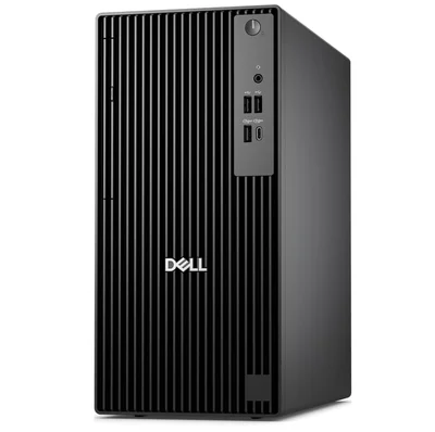 Настолен компютър Dell Pro Tower QCT1255, AMD Ryzen 7 PRO 8700G, 16GB DDR5, 512GB SSD, интегрирана графика, Windows 11 Pro, черен