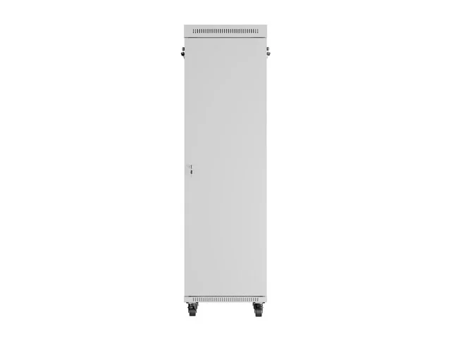 Lanberg rack cabinet 19" free-standing 42U/600x800 (flat pack) with glass door lcd grey v2